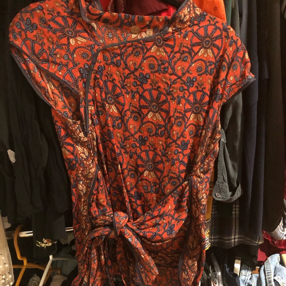 NWOT Free People Kimono Style Wrap Top